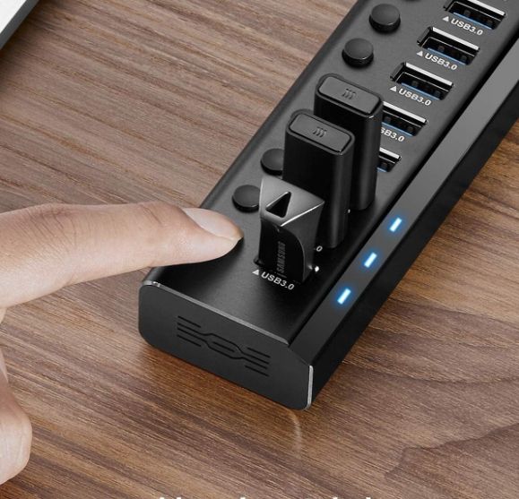 Rshtech RSH-A10 Usb Hub Aktiv 3.0 z zasilaczem POWYSTAWOWY