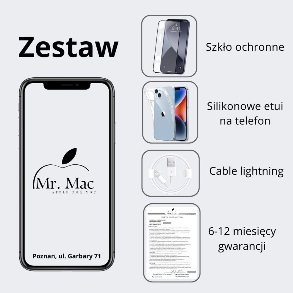 iPhone 13 Pro 128 Gb Suerra Blue. Gwarancja 12 miesięcy