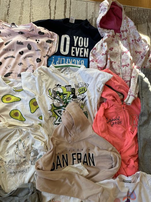 Zestaw ubranek dla dziewczynki rozm.146-152