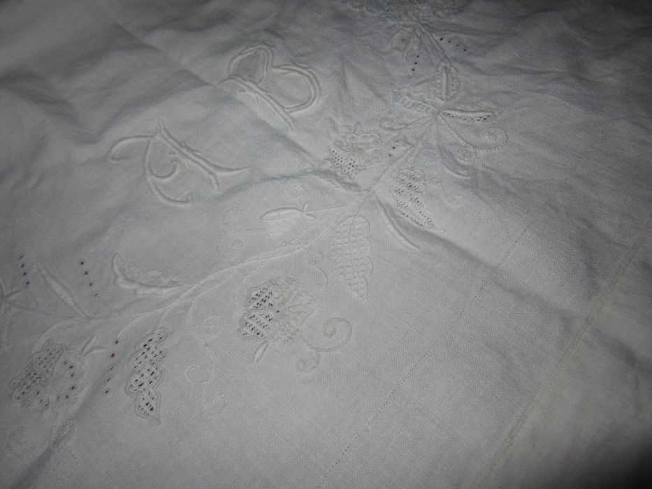 Grande Lençol de Linho Tear-Magnífico