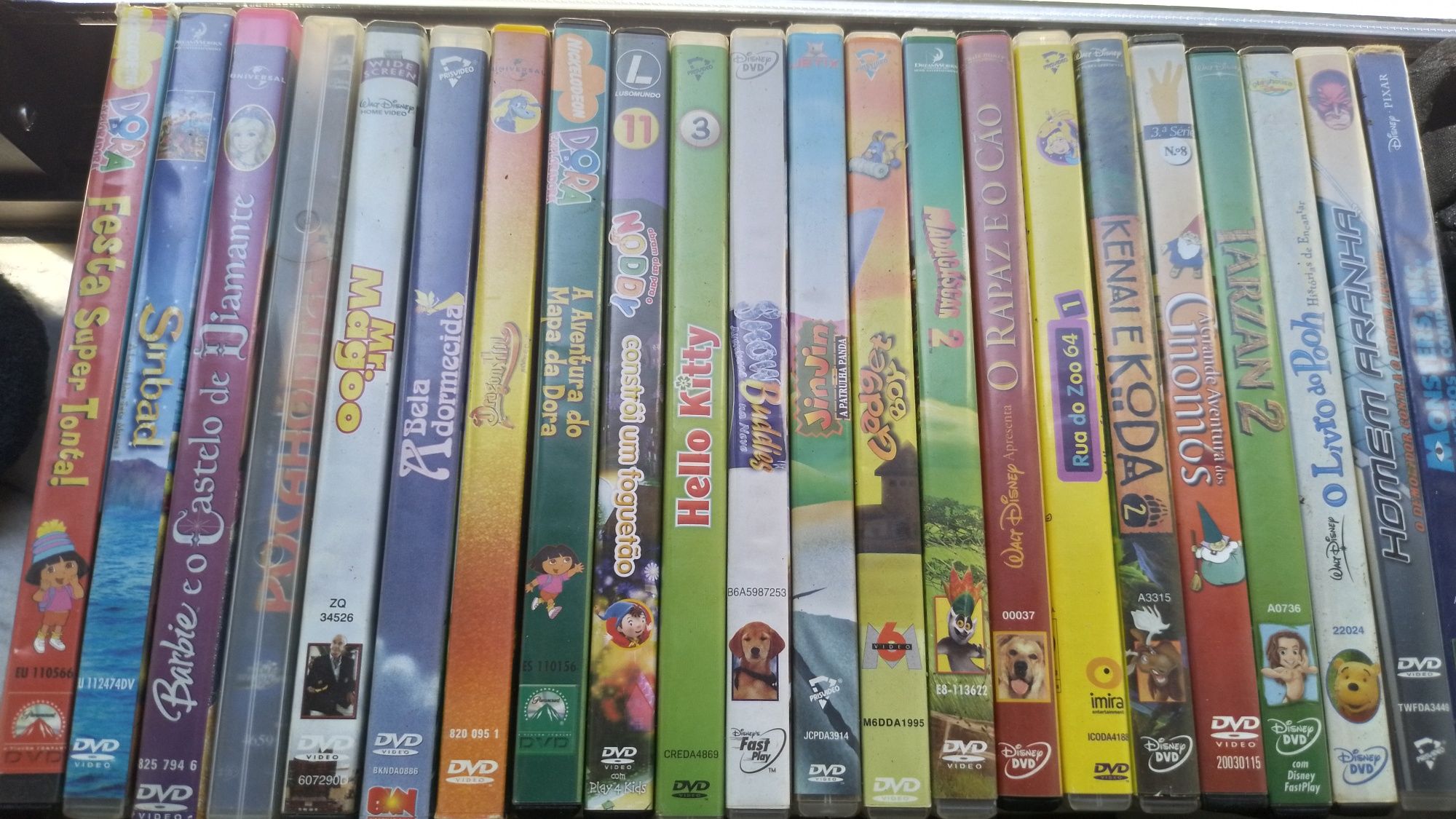 DVD Vários filmes infantis