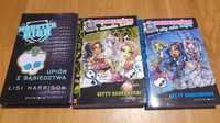 Książki Monster High 3 szt.