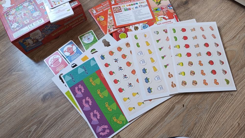 Gra edukacyjna Było sobie życie Jedz,biegaj i rośnij zdrowo, 7+,