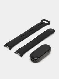 Ремешок , браслет для XIAOMI Mi Band 8, 9 силикон чёрный.