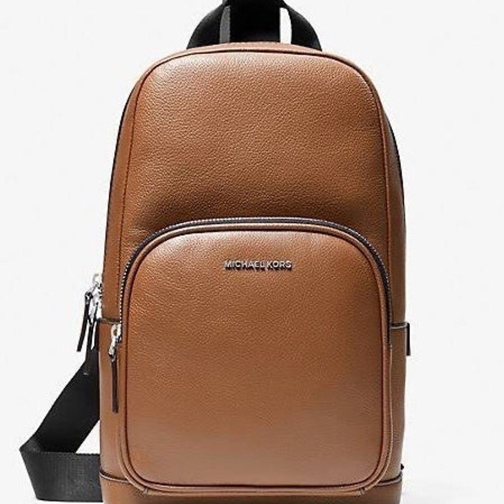 Оригінальна сумка Michael Kors Cooper Pebbled Leather Sling Pack