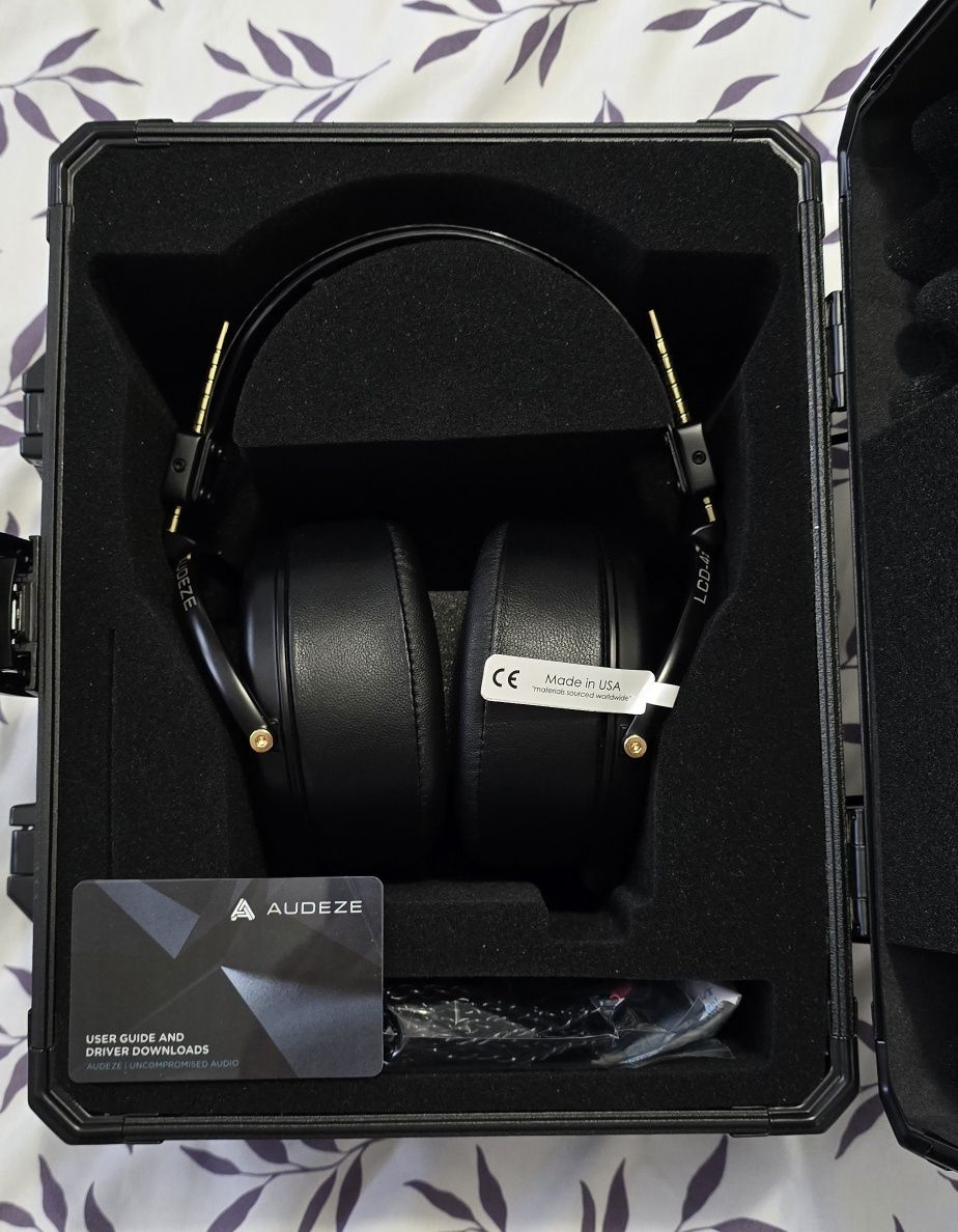 Audeze lcd4z Nowe słuchawki Planarne