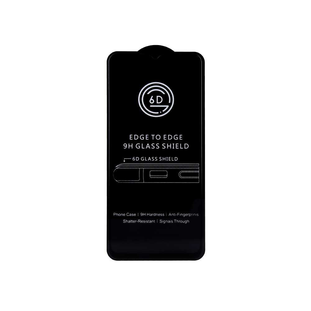 Szkło hartowane 6D do iPhone 14 6,1" czarna ramka