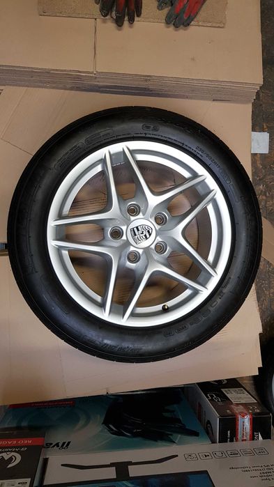 Felgi Porsche Boxster 17" Oryginał 5x130 ET55/ET40 + czujniki dekielki
