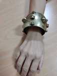 Pulseira metal dourado Uterque