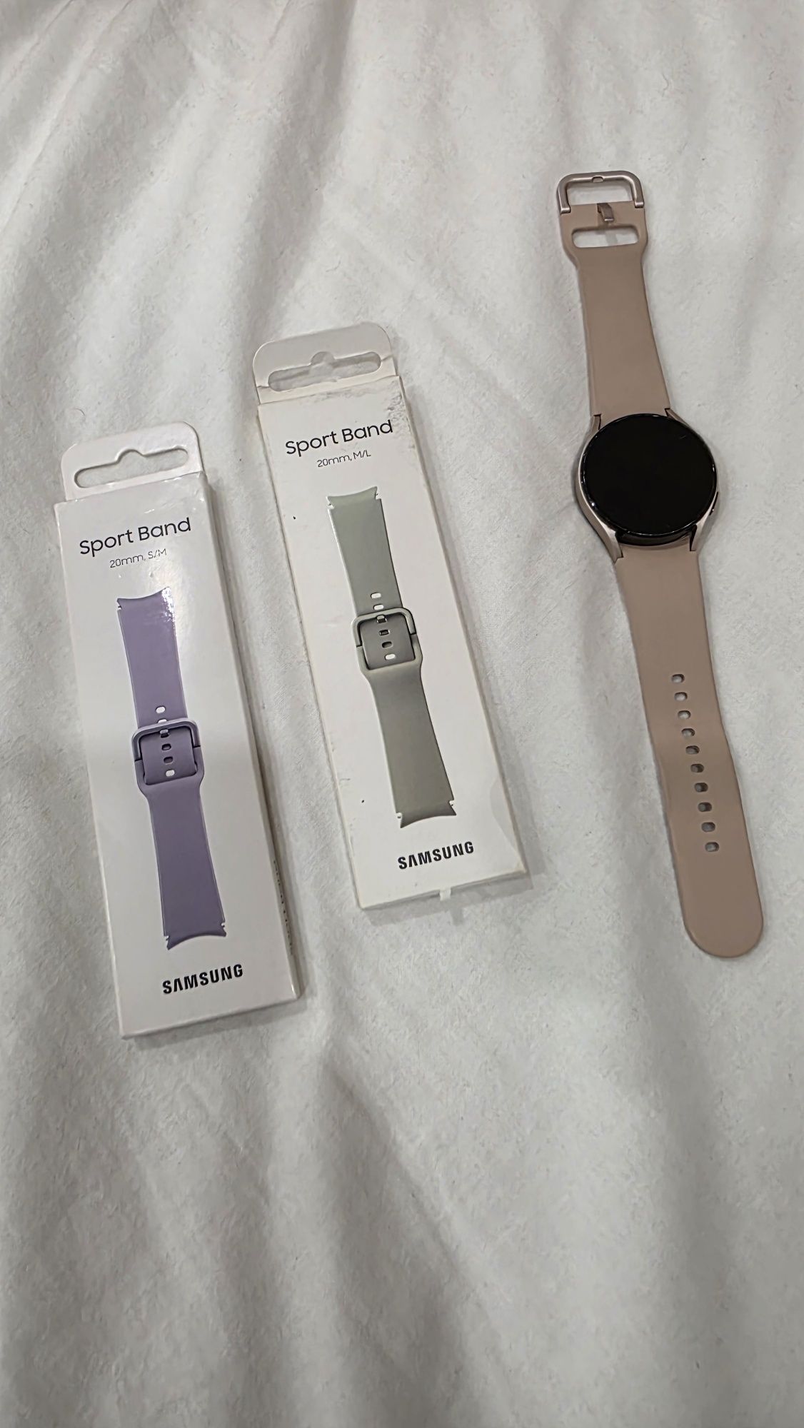 Galaxy Watch 4 Rosa com 2 Braceletes
