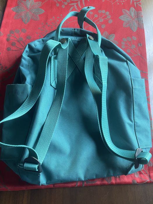 Mochila KanKen verde petroleo,  tamanho M