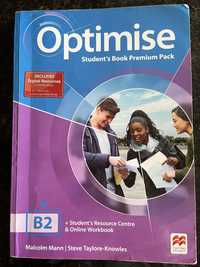Pack livros Optimise B2 (Student’s Book + Workbook with answers key)