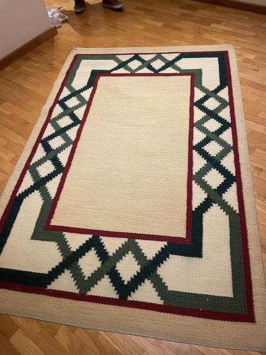 Carpete lã pelo curto