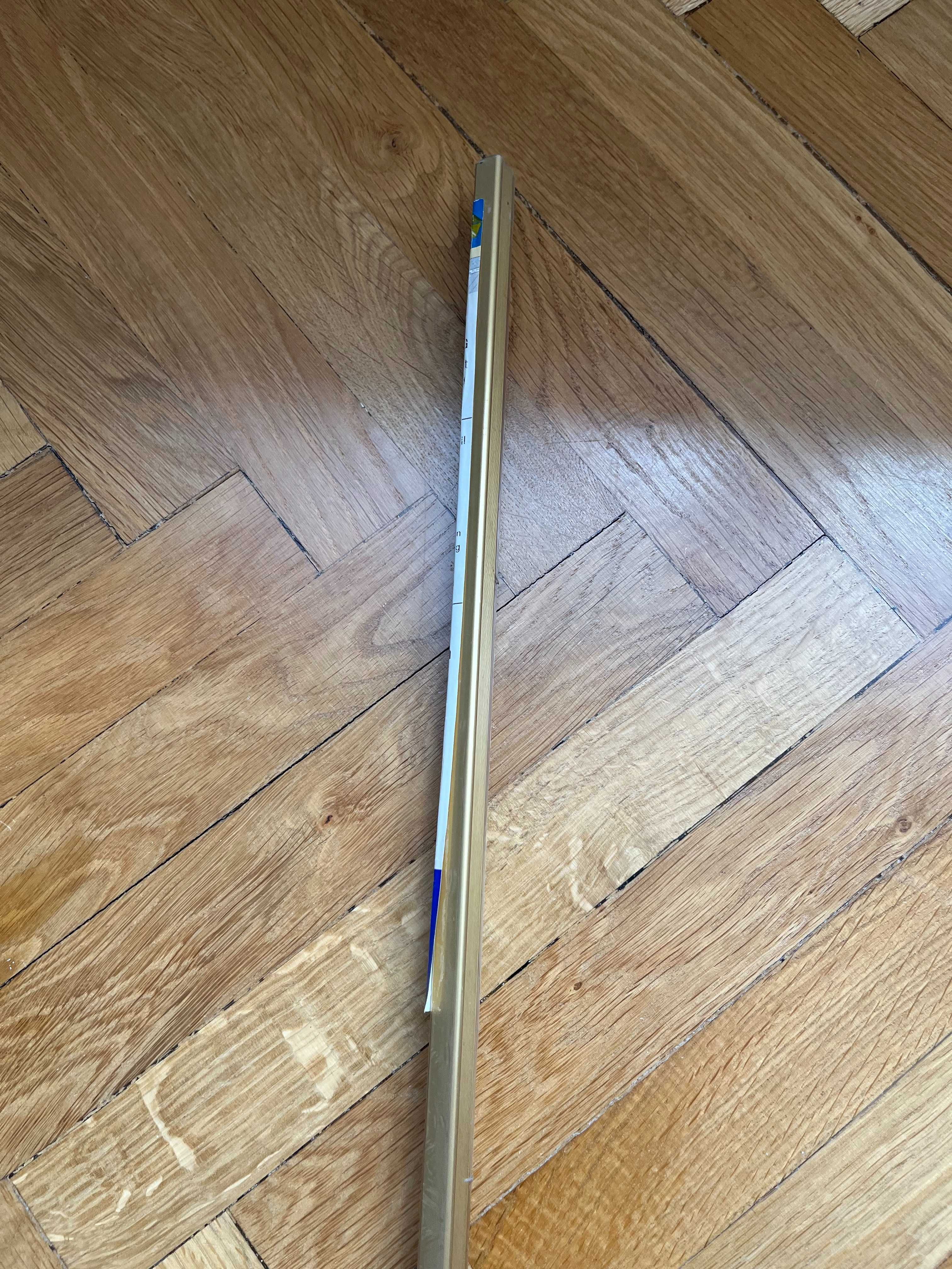 listwa progowa przypodłogowa 90 cm. kolor złoty