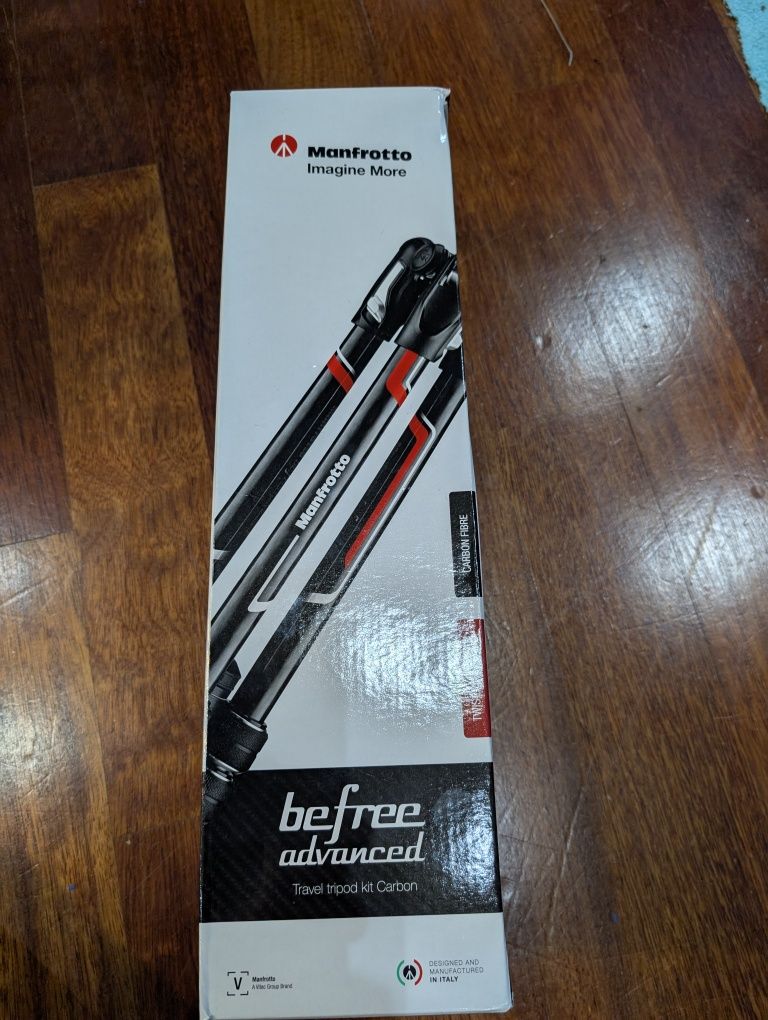 Statyw fotograficzny Manfrotto Befree Advanced Travel Tripod Carbon
