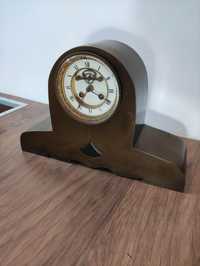 Zegar kominkowy Brocot w mosiężnej obudowie tzw. Napoleon