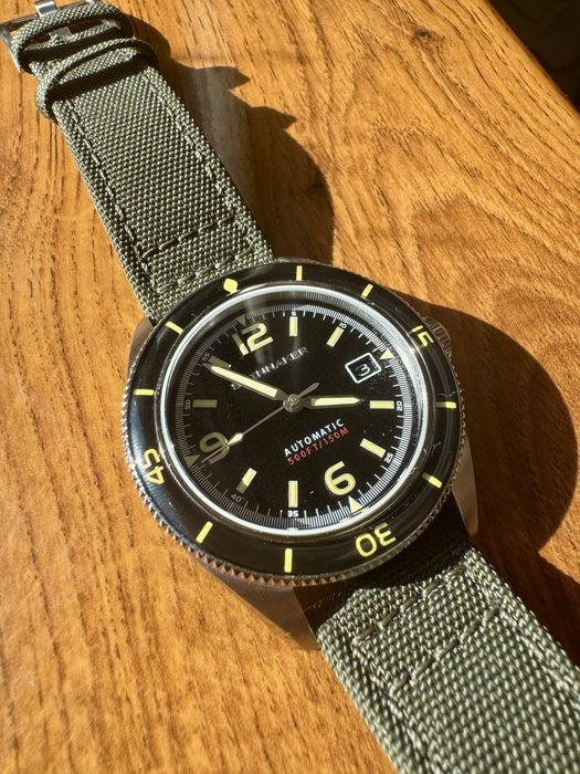 Годинник Spinnaker Fleuss Lumber Black