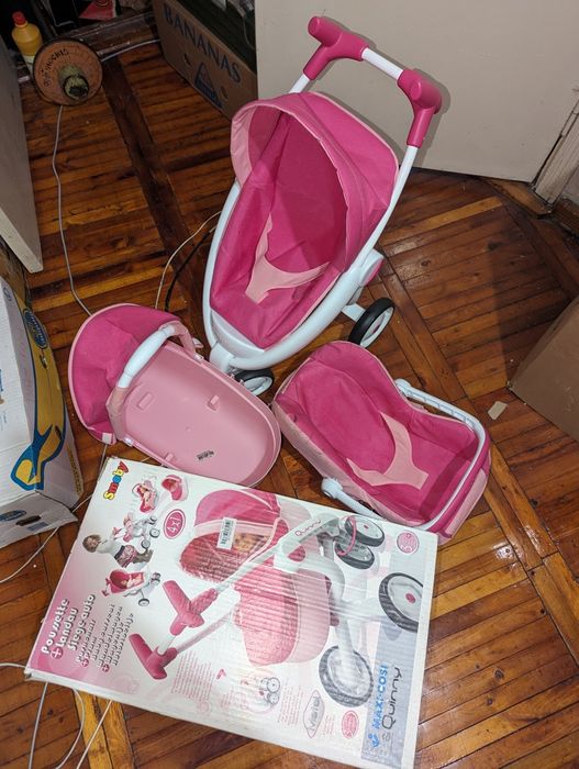 SMOBY Коляска Люлька 4in1 QUINNY MAXI COSI