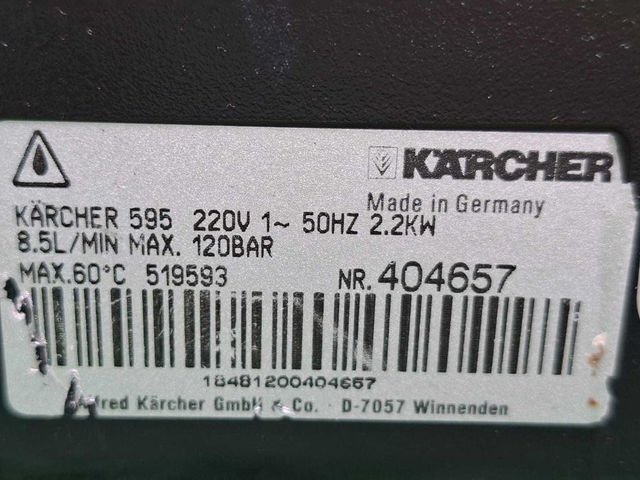 Myjka Karcher K 595 Gwarancja Wysyłka Naprawa