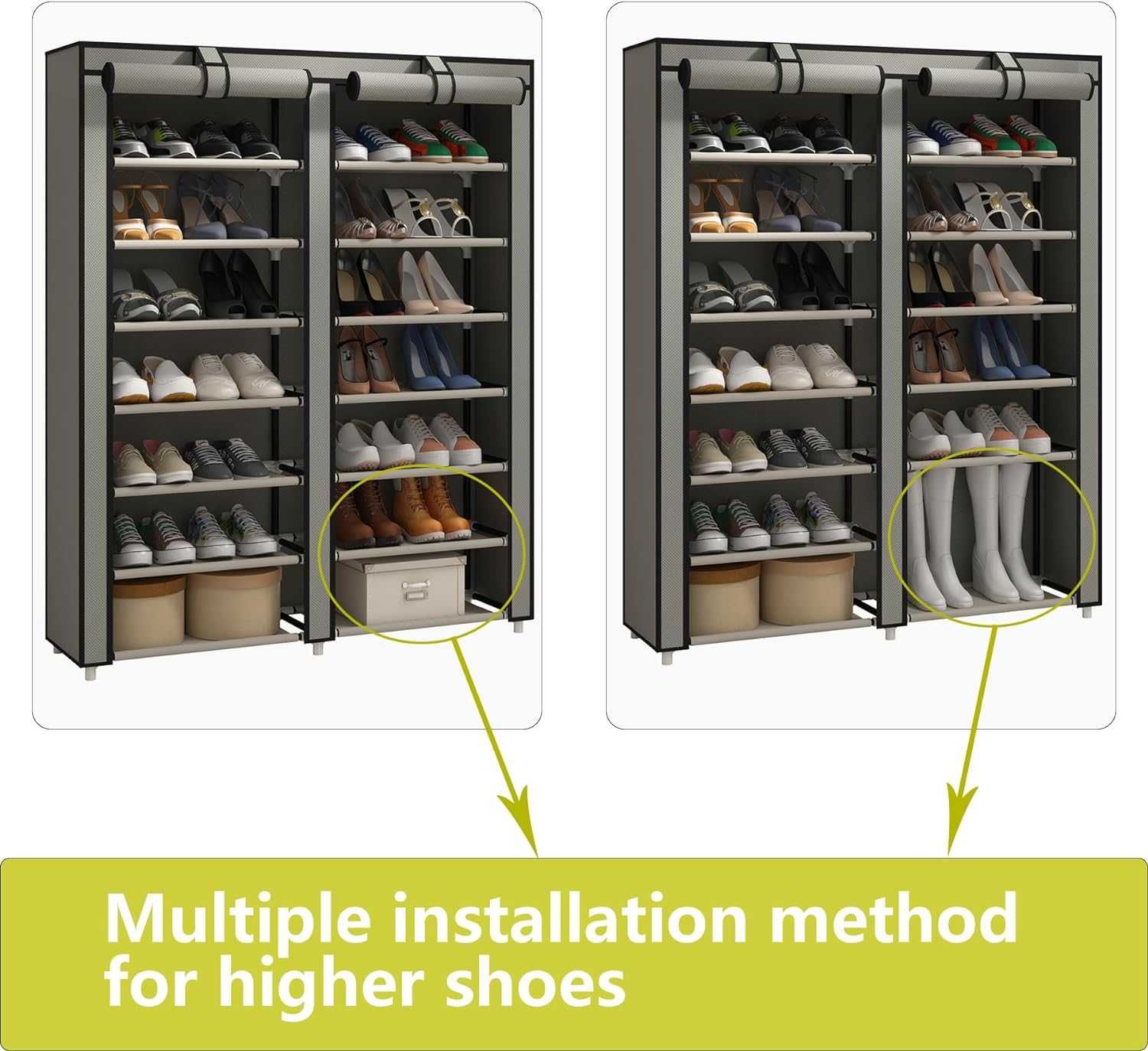 Sapateira organizador de sapatos - 92x28,5x125cm - NOVO -ENVIO GRÁTIS