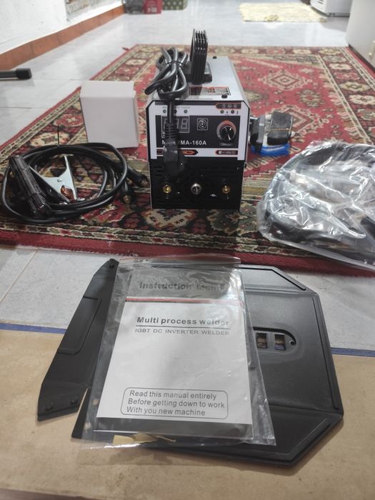 Aparelho de soldar inverter, de solda a fio e eletrodos