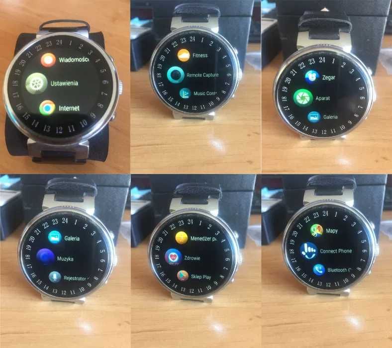 Smartwatch Garett Expert 7 srebrny, quadcore, 2 GB RAM, 16 GB ROM