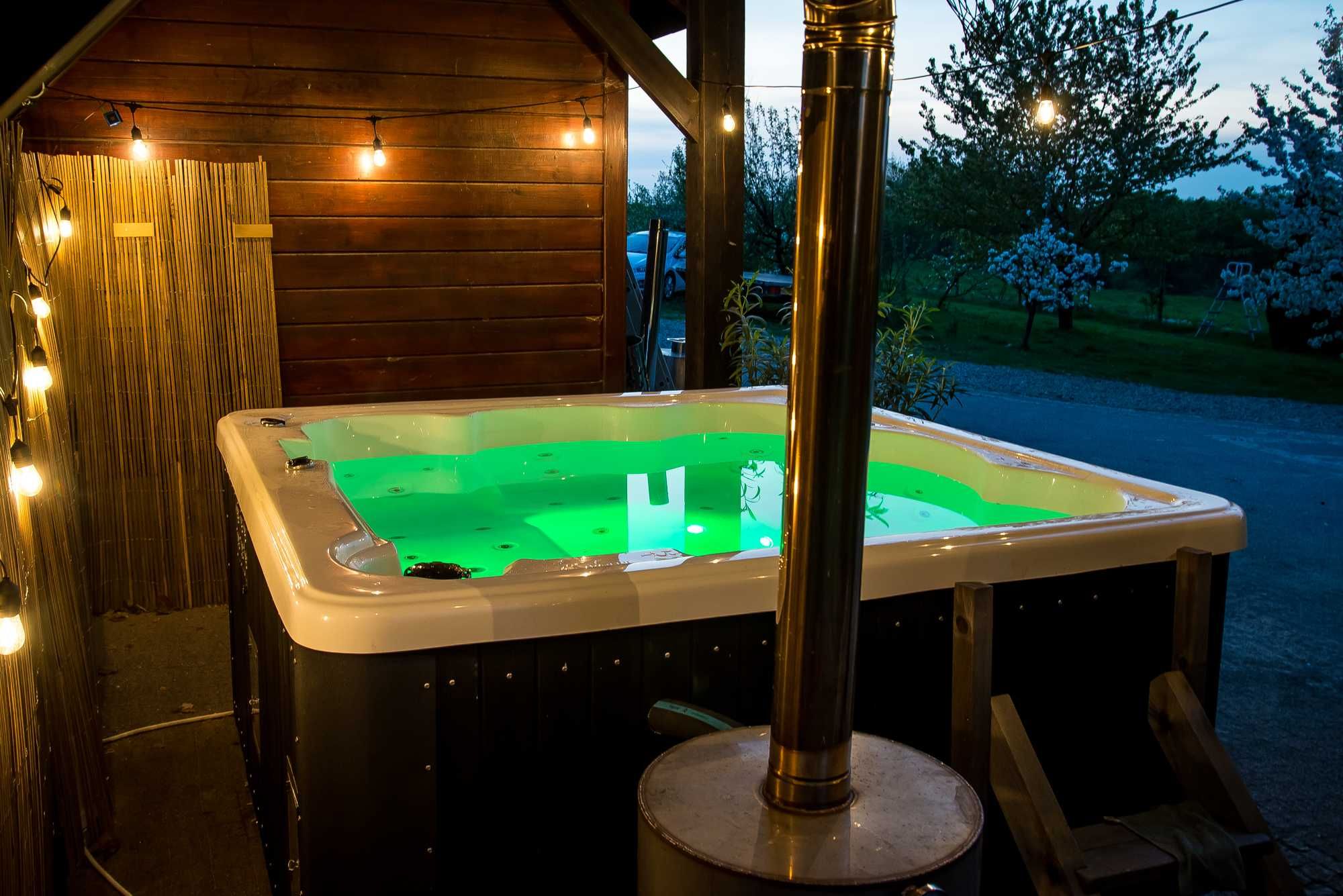 Jacuzzi ogrodowa kwadratowa BALIA HOT TUBA hydro air POLSKI PRODUCENT