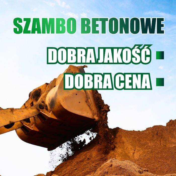 Zbiornik betonowy Szambo betonowe Zbiornik na Deszczówkę Szamba