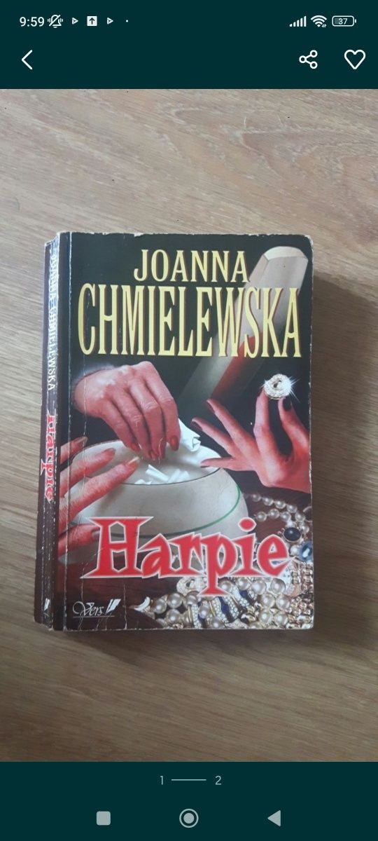 Książka Joanna Chmielewska Harpie
