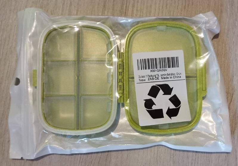 Pudełko organizer na tabletki