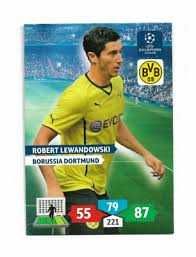 karta piłkarska ROBERT LEWANDOWSKI adrenalyn XL panini