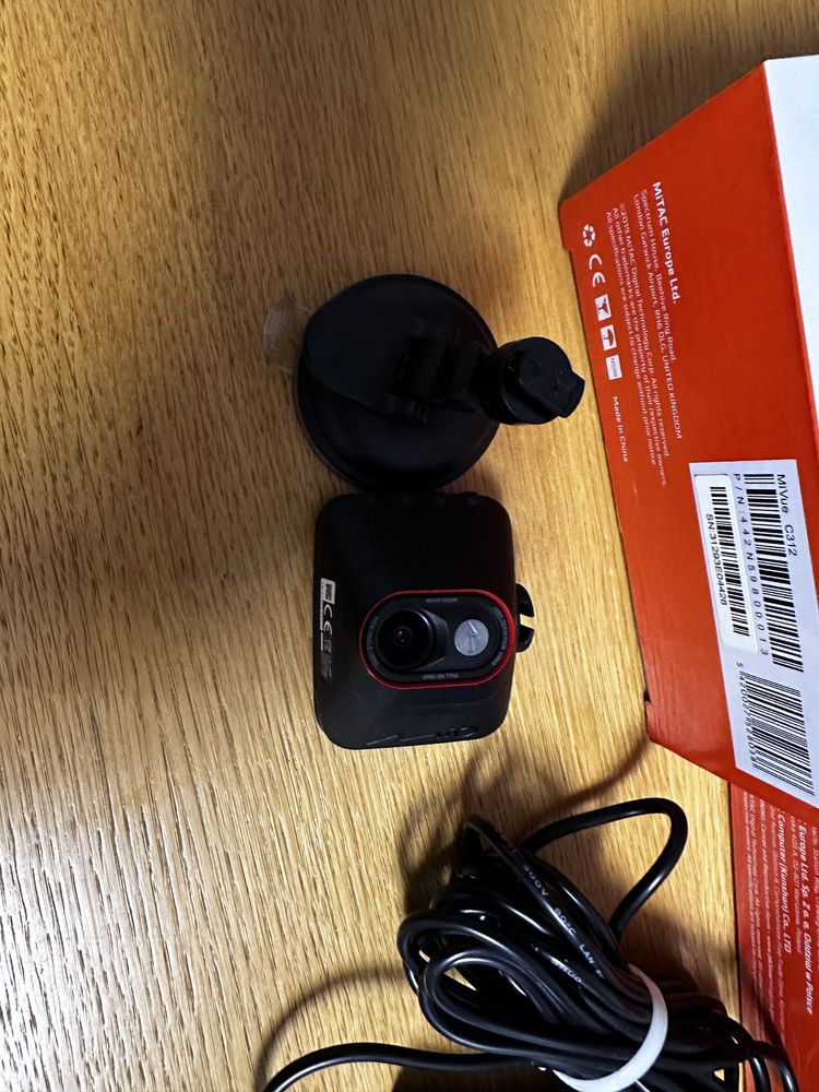 Wideorejestrator Mio mivue c312 plus smartbox3 zestaw