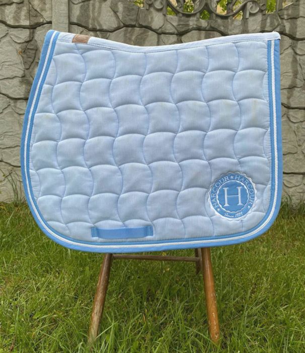 Czaprak Harcour Sabourg Skyblue w paski FULL VS wszechstronny blekitny