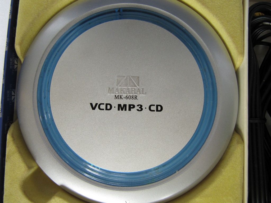 CD MP3 VCD плеер Makaral MK-608R, новый, супертонкий