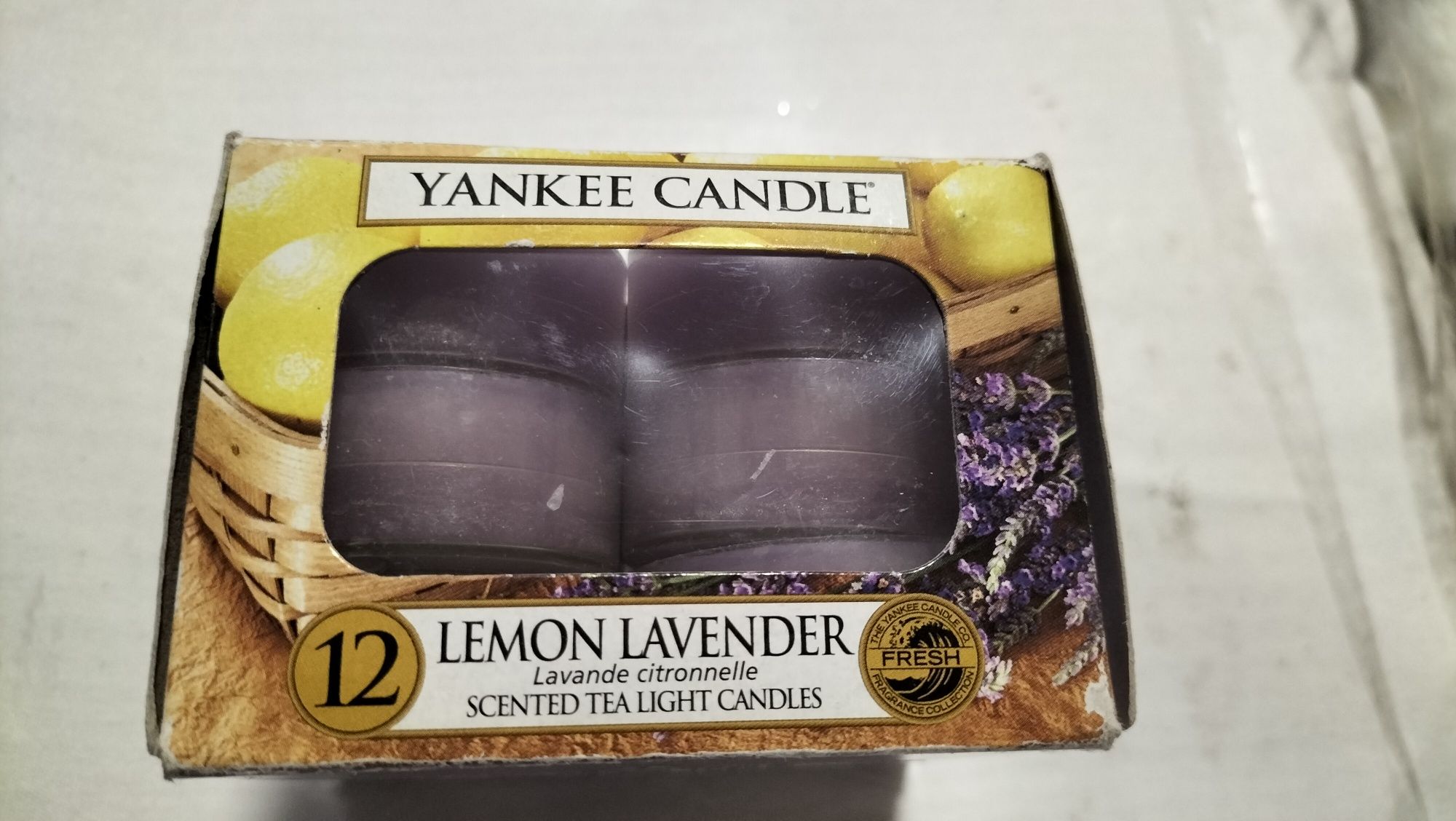 Świece Yankee, 7 szt.Lemon,Lavender