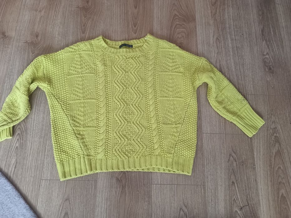 Sweterek limonka