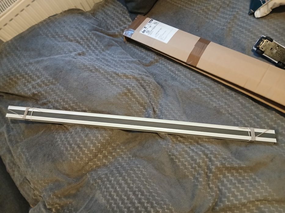 Roleta plisowana szara