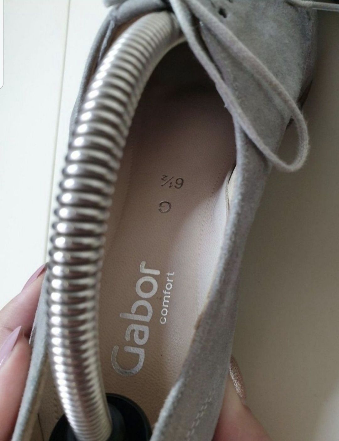 Туфли оксфорды Gabor Comfort броги натуральная кожа 40 размер