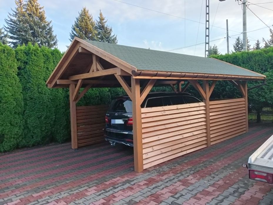 Garaż wiata altana