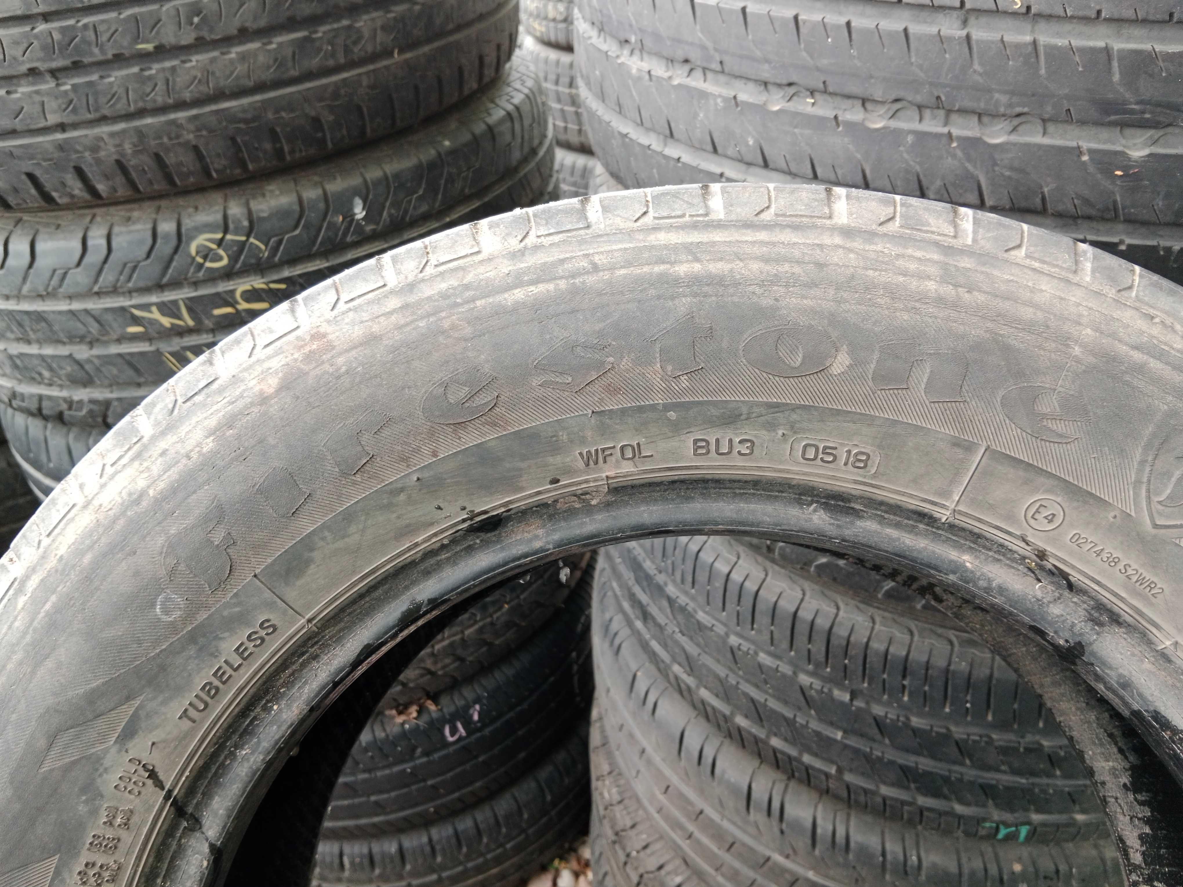 Opona używana 215/65R16C Firestone Vanhawk 2 1szt.