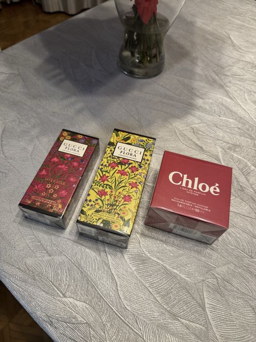 Damskie Perfumy Gucci Flora Intense, Orchid, Chloé L'Eau de Parfum