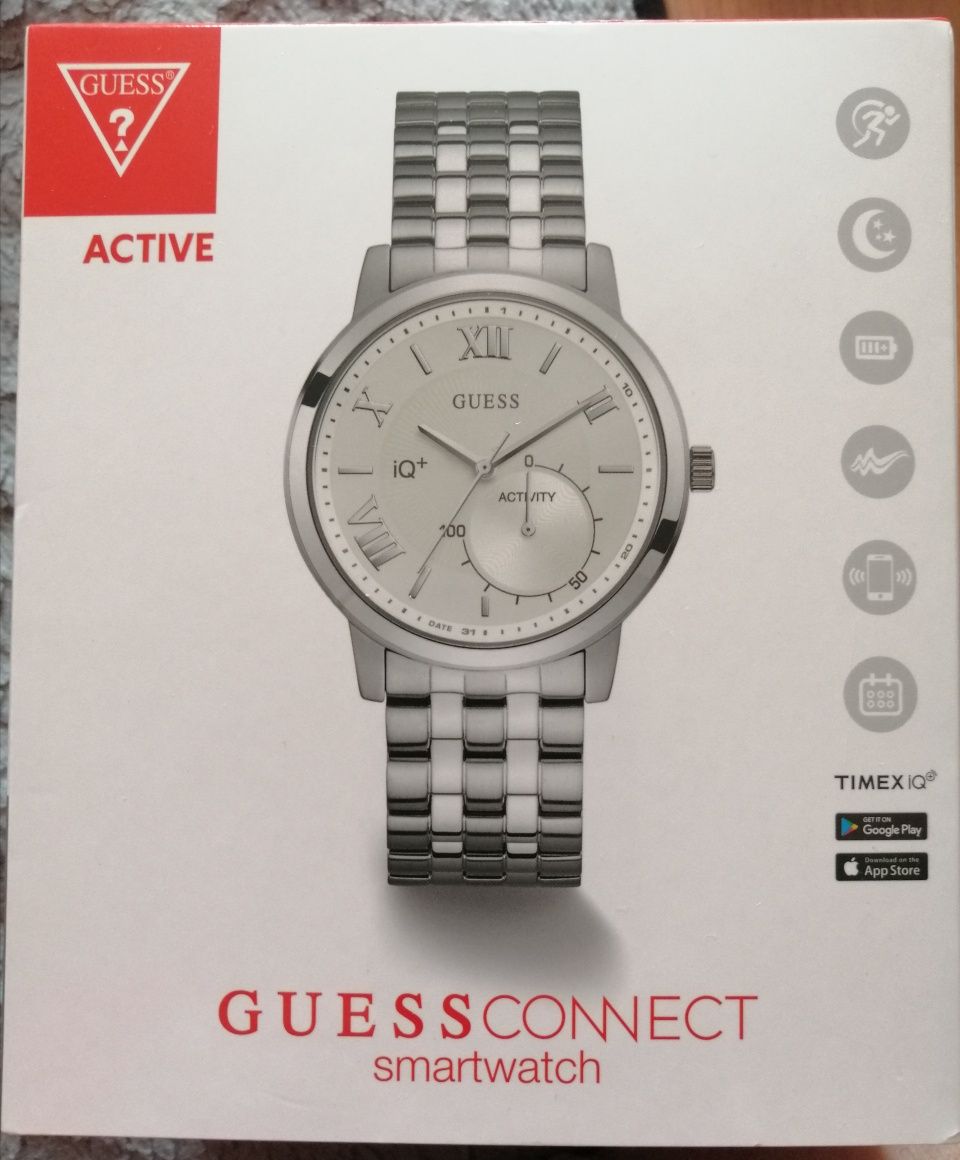 Smartwatch hybrydowy Guess Connect IQ+