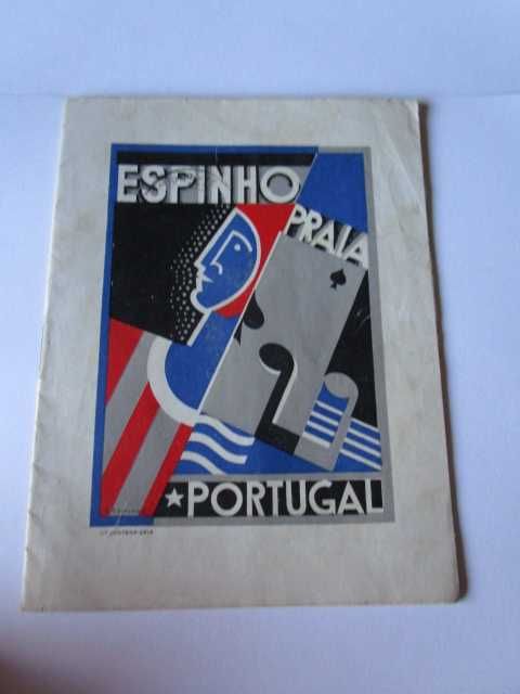 Casino Espinho 1935 programa festas agosto e setembro