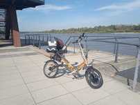 Gazelle easy glider moc 1500 W manetka gazu zamienię na małe auto osob
