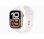 Apple Watch Series 10 GPS + Cellular 42mm różowy z paskiem S/M