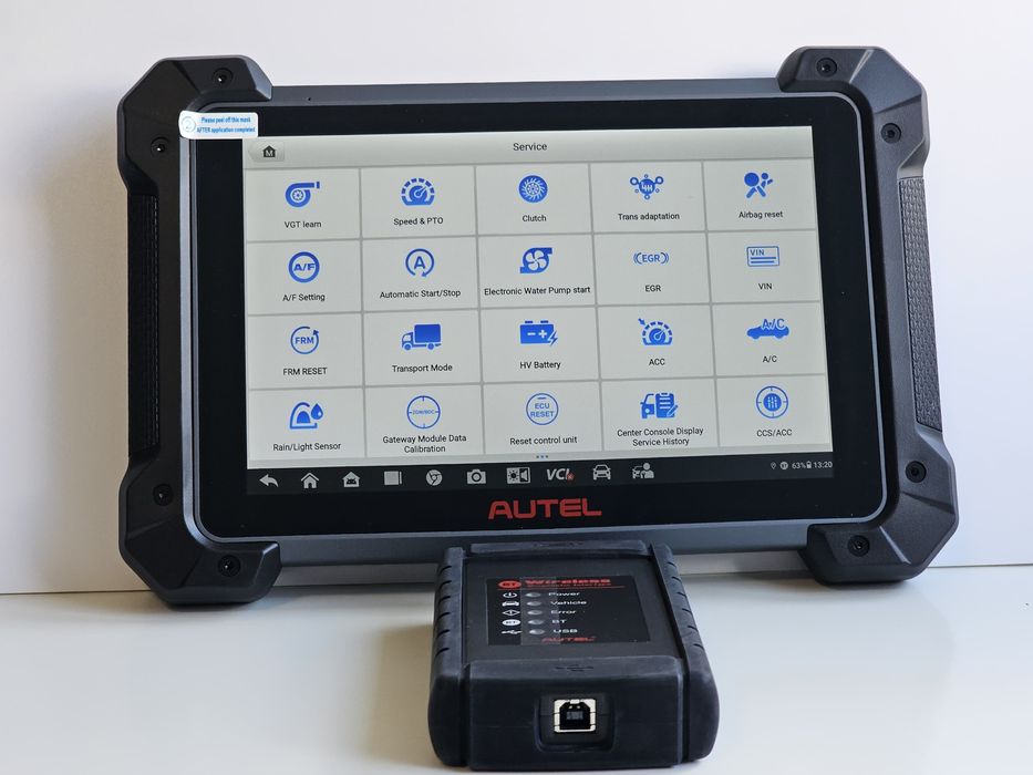 Autel MaxiCOM MK908 II ORIGINAL 
- Maquina de Diagnóstico Profissional