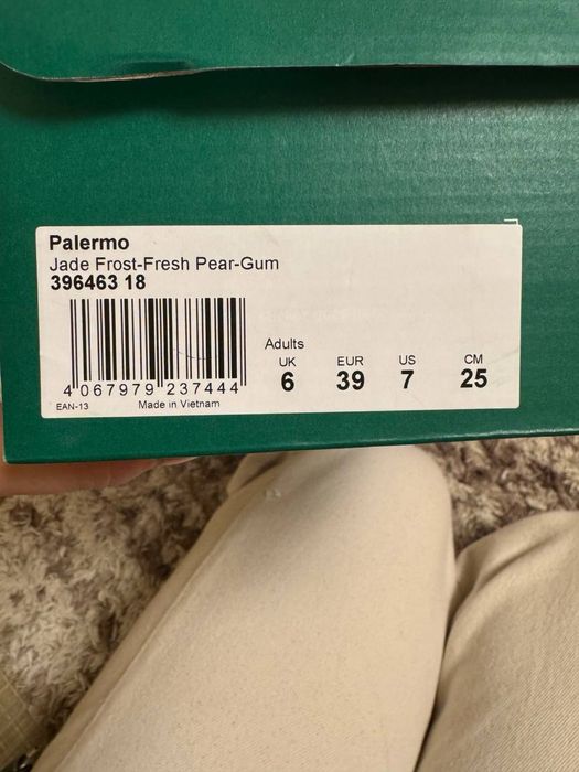 Оригінальні замшеві кросівки Puma Palermo нові в коробці