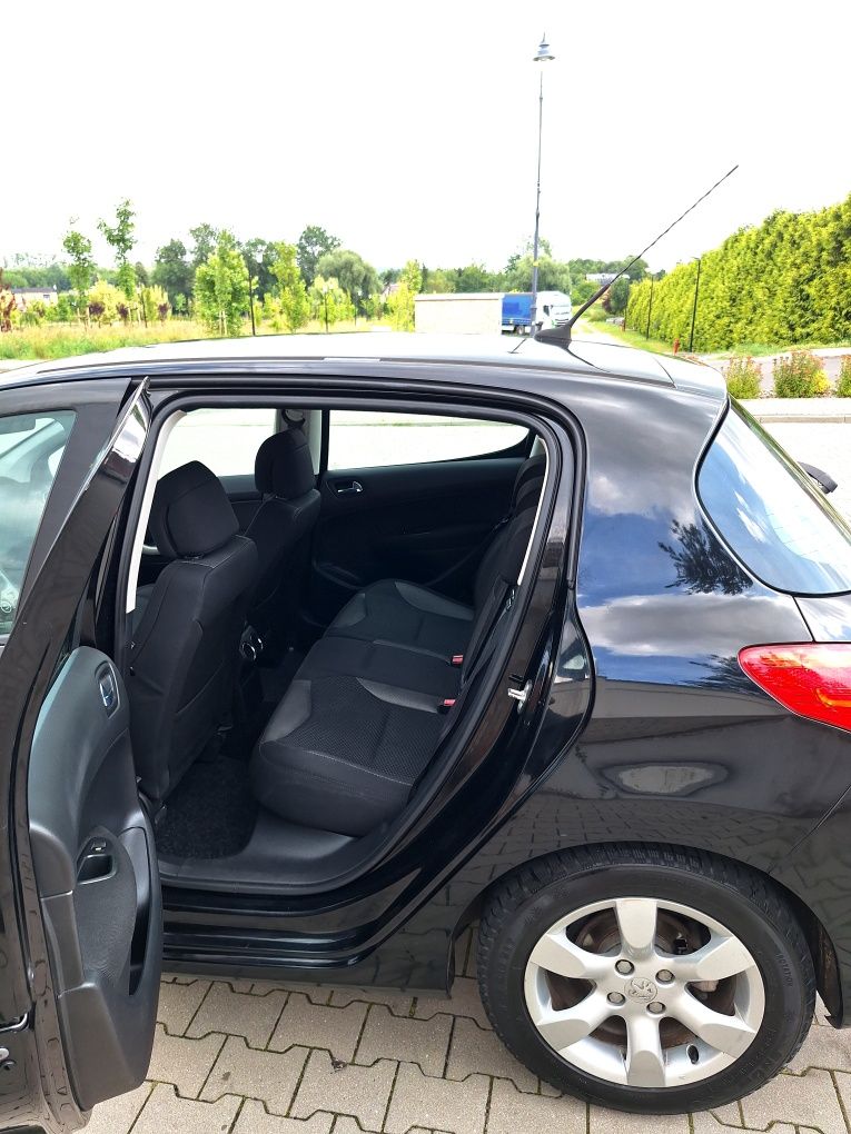 Peugeot 308 1.6 120km* czarny* climatronik*wielofunkcja*alufelgi*isofx