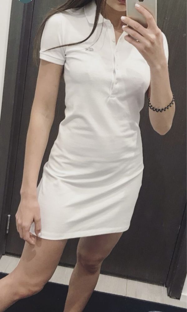 Спортивна сукня поло від Lacoste