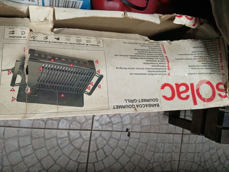 Grelhador Solac c/novo